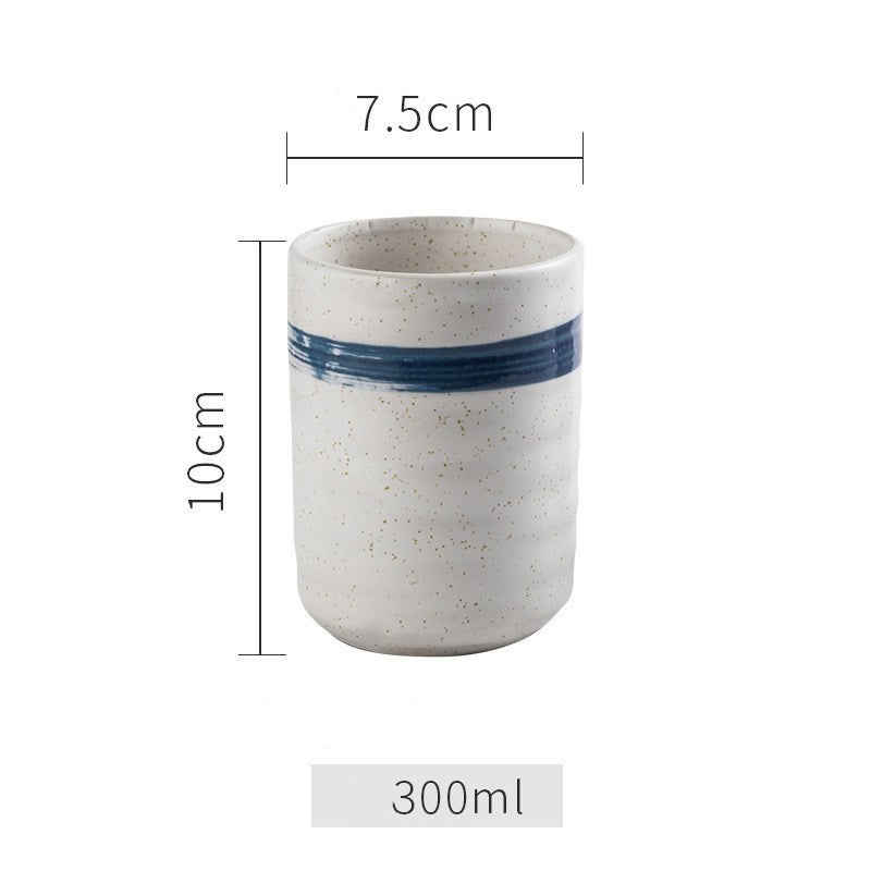 Japanese creative tea cup short teacup tall teacup