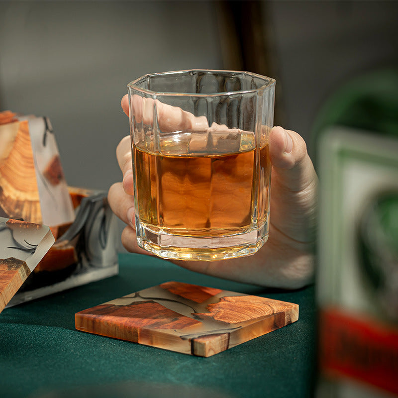 Heat Insulation Coaster Resin Simple Cup Saucer