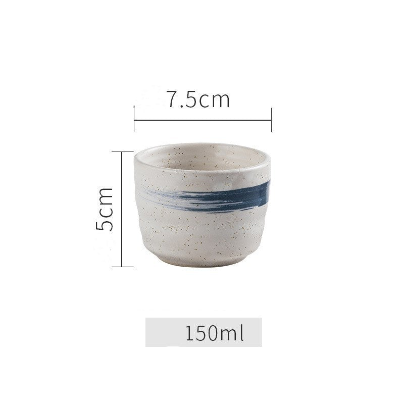 Japanese creative tea cup short teacup tall teacup