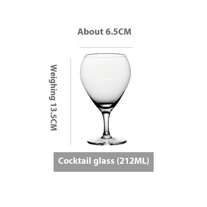 Goblet Crystal Glass Cup Ice Cream Dessert Cocktail Glass