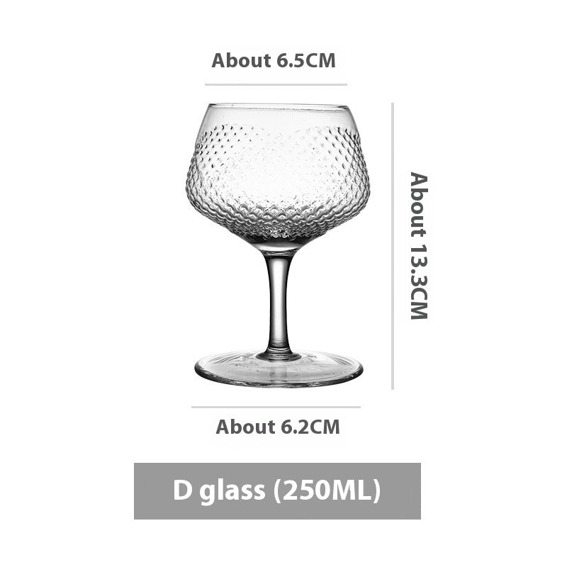Goblet Crystal Glass Cup Ice Cream Dessert Cocktail Glass