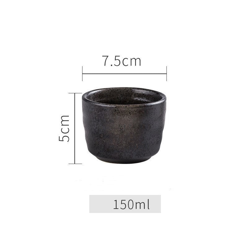 Japanese creative tea cup short teacup tall teacup
