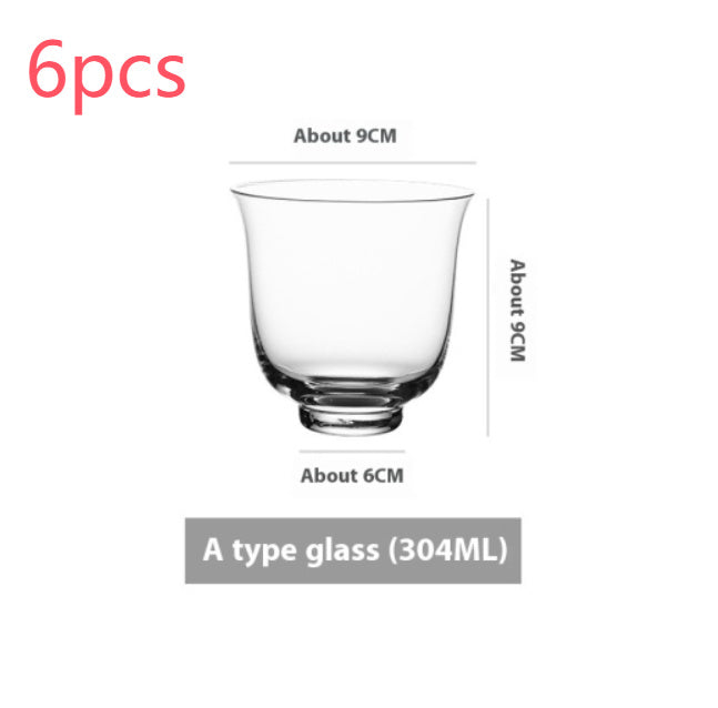 Goblet Crystal Glass Cup Ice Cream Dessert Cocktail Glass