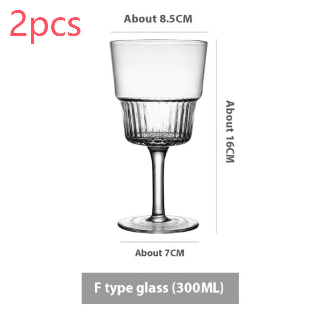 Goblet Crystal Glass Cup Ice Cream Dessert Cocktail Glass