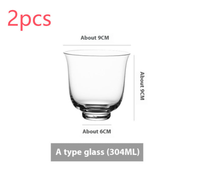 Goblet Crystal Glass Cup Ice Cream Dessert Cocktail Glass