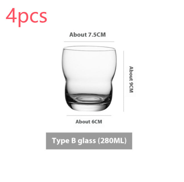 Goblet Crystal Glass Cup Ice Cream Dessert Cocktail Glass