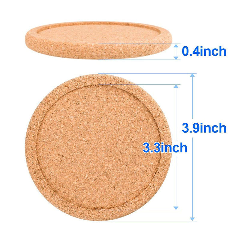 Spot Direct Supply Concave Cork Cup Anti-scald Cork Mat Waterproof Heat-resistant Mat