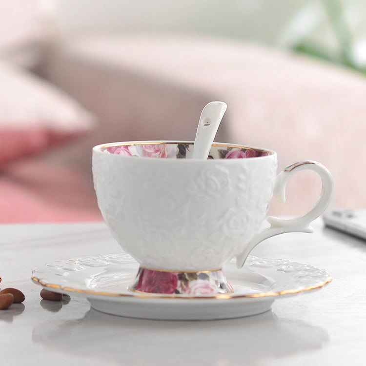 Home Simple Bone China Ceramic Coffee Cup
