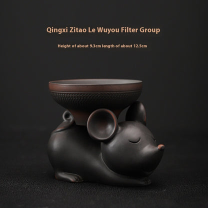 Ceramic Fine Handmade Kung Fu Tea Ornaments