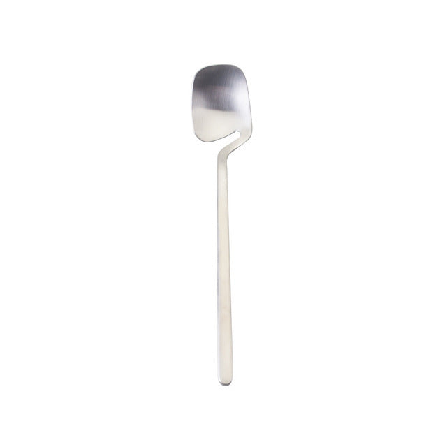 Creative Hanging Cup Tableware Natural Simple Hanging Cup Spoon Set Western Cutlery Coffee Spoon