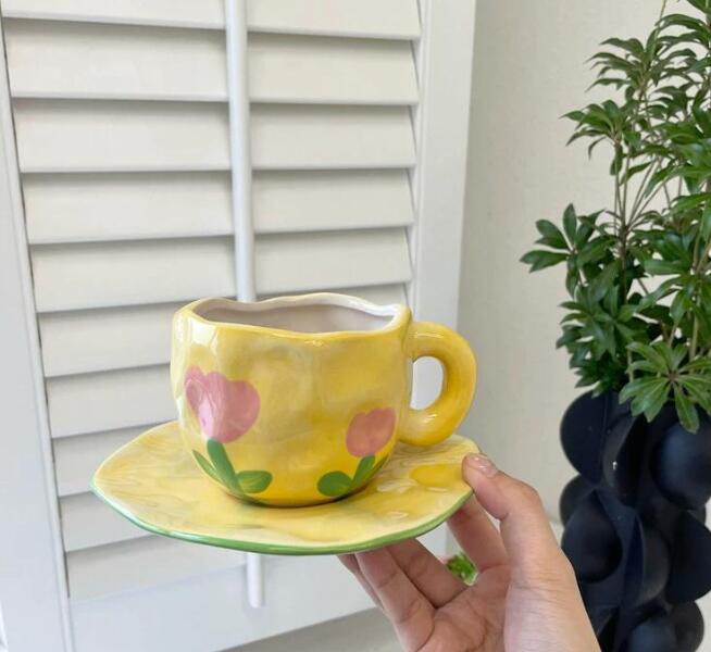 Vintage Floral Afternoon Tea Cup And Saucer Ins