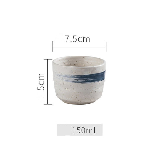 Japanese creative tea cup short teacup tall teacup