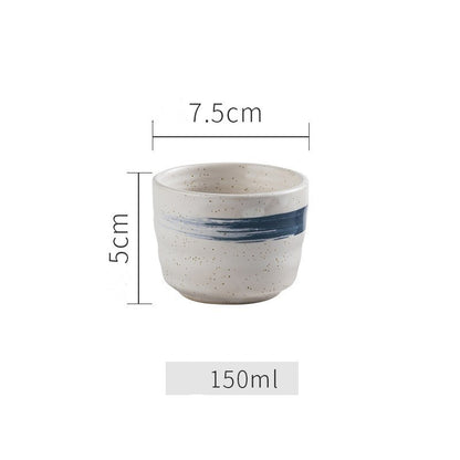 Japanese creative tea cup short teacup tall teacup