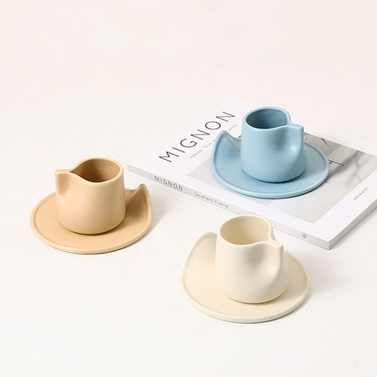 Creative Simple Nordic Style Macaron Color Ceramic Cup