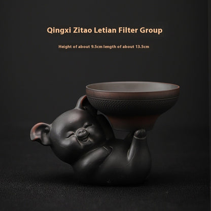 Ceramic Fine Handmade Kung Fu Tea Ornaments