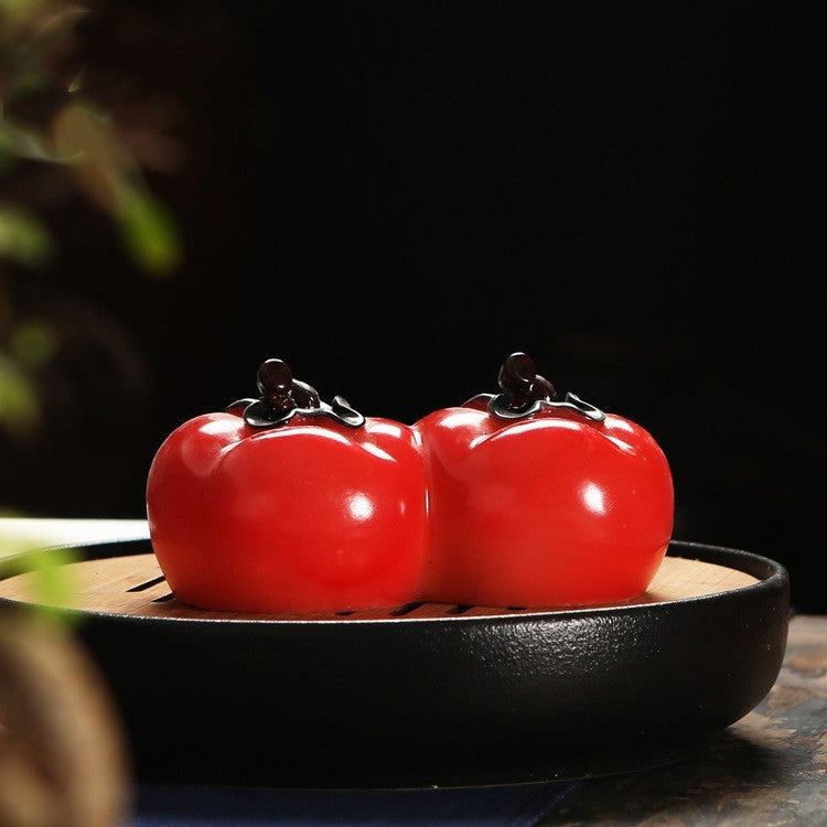 Color-changing Xiupi Swan Creative Tea Set Ornaments