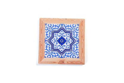 Chinese Style Ceramic Cork Cup Mat