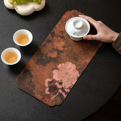 Drain Teapot Platform Table Runner Cloth Liner