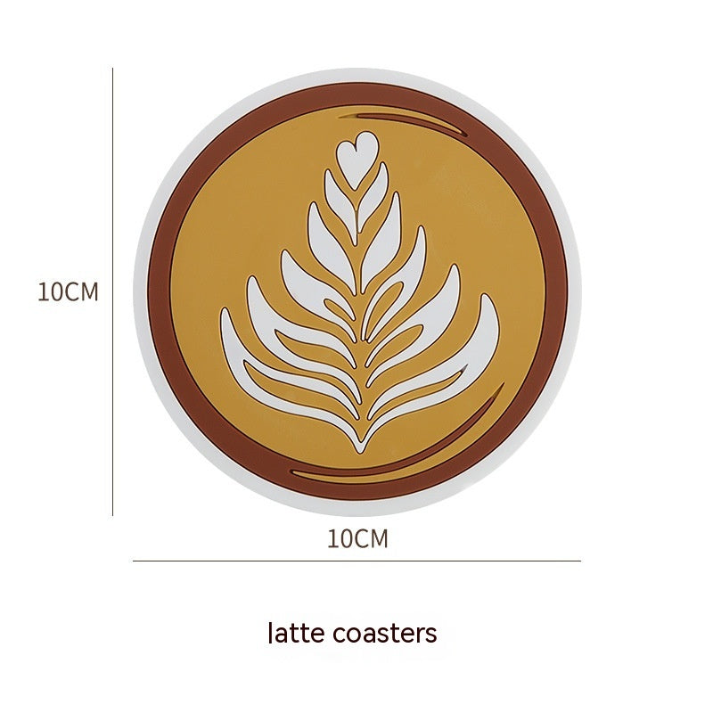 Ins Style Round Thickened Anti-scald Coffee Cup Mat