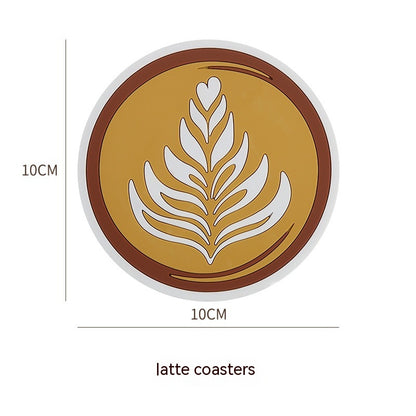 Ins Style Round Thickened Anti-scald Coffee Cup Mat
