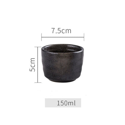 Japanese creative tea cup short teacup tall teacup