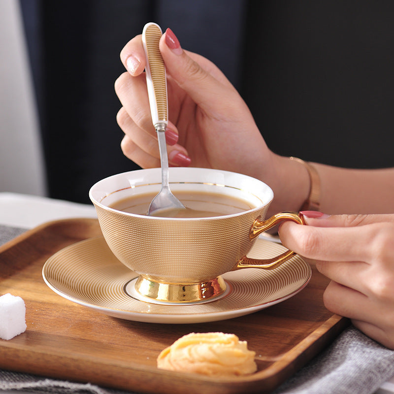Ceramic coffee cup set