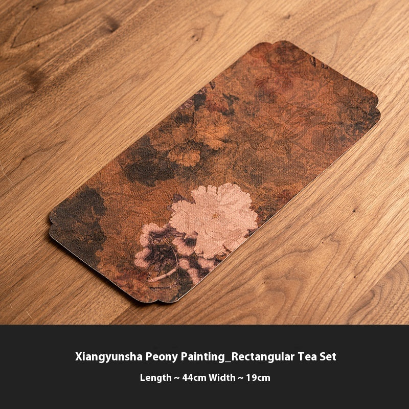 Drain Teapot Platform Table Runner Cloth Liner