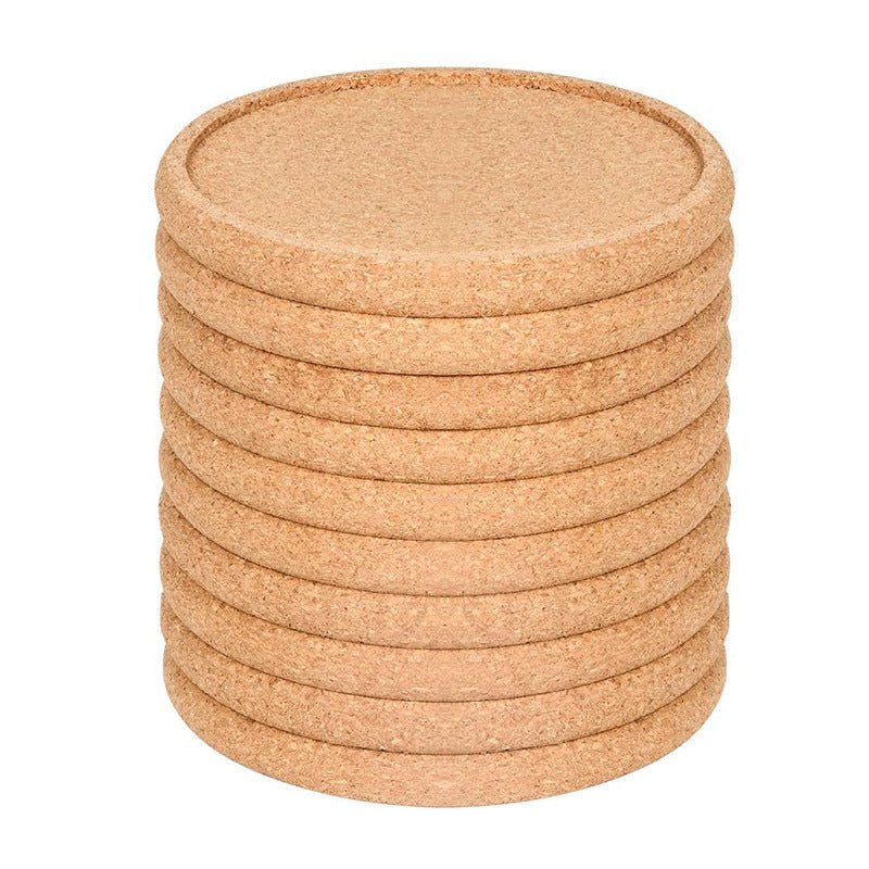 Spot Direct Supply Concave Cork Cup Anti-scald Cork Mat Waterproof Heat-resistant Mat