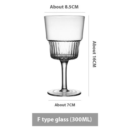 Goblet Crystal Glass Cup Ice Cream Dessert Cocktail Glass
