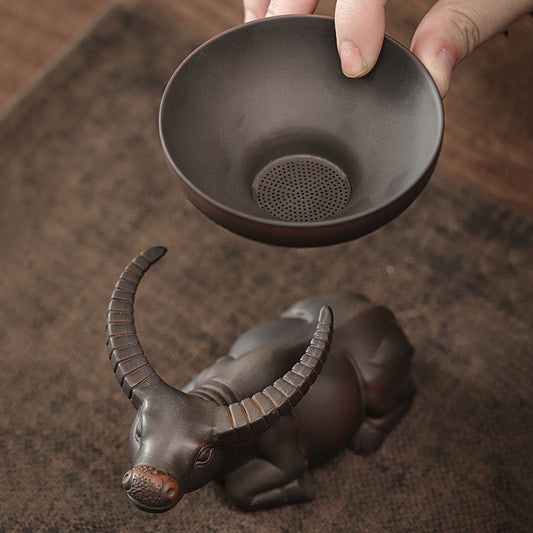 Ceramic Fine Handmade Kung Fu Tea Ornaments