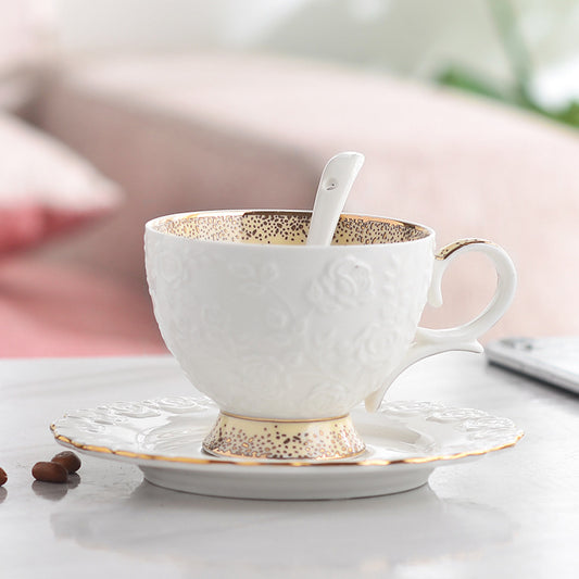 Home Simple Bone China Ceramic Coffee Cup