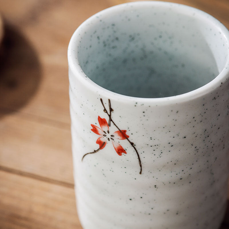 Creative Hand-painted Straight Ceramic Cup Tableware