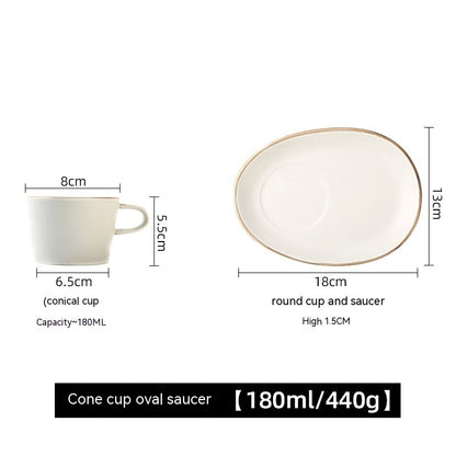Bangurayaki Cup Ceramic Coffee Cup Breakfast Cup Mi