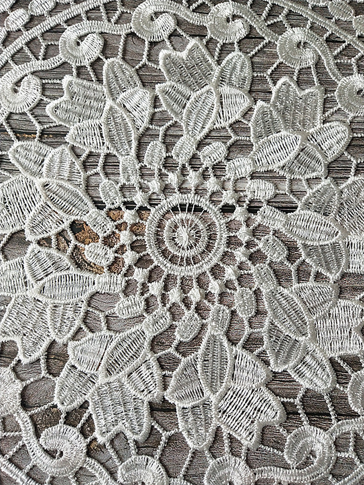Simple Modern Nordic Style Lace Tableware Mat Coffee Cup Mat
