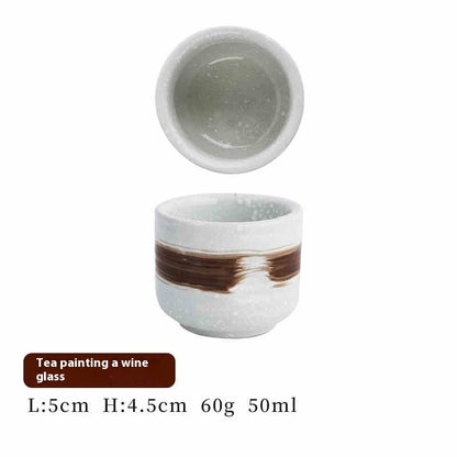 Commercial Creative Japanese Porcelain Wine Set Sake Cup