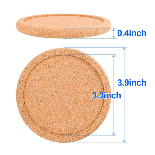 Spot Direct Supply Concave Cork Cup Anti-scald Cork Mat Waterproof Heat-resistant Mat