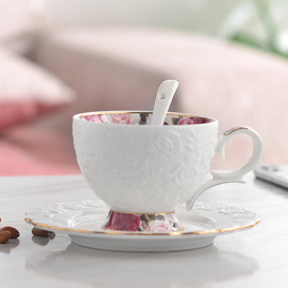 Home Simple Bone China Ceramic Coffee Cup