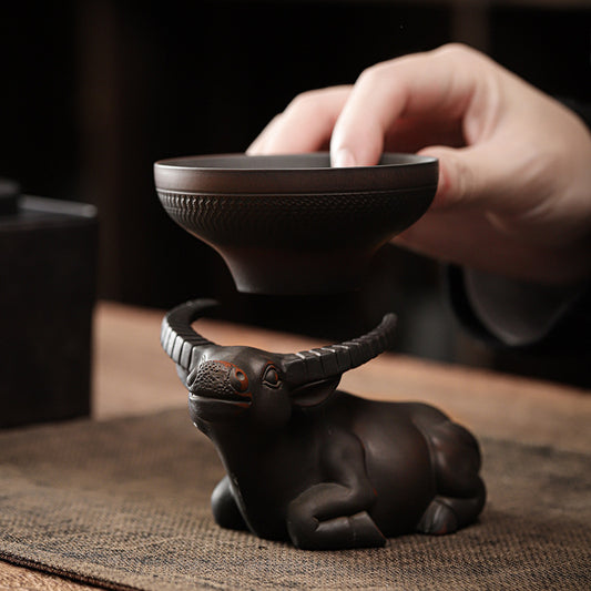 Ceramic Fine Handmade Kung Fu Tea Ornaments