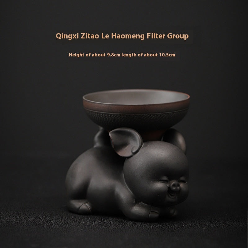 Ceramic Fine Handmade Kung Fu Tea Ornaments