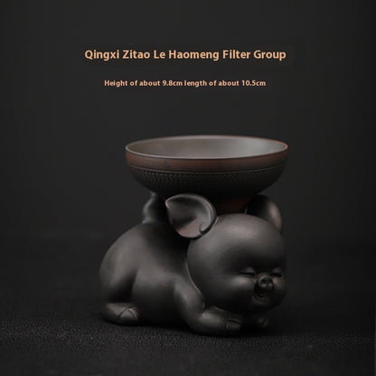 Ceramic Fine Handmade Kung Fu Tea Ornaments